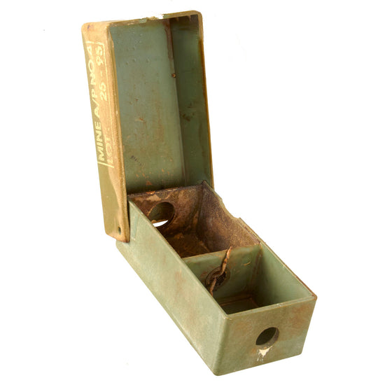 Original Israeli No. 4 Anti-Personnel Plastic Mine Based on German WWII Schu-Mine - Inert Original Items