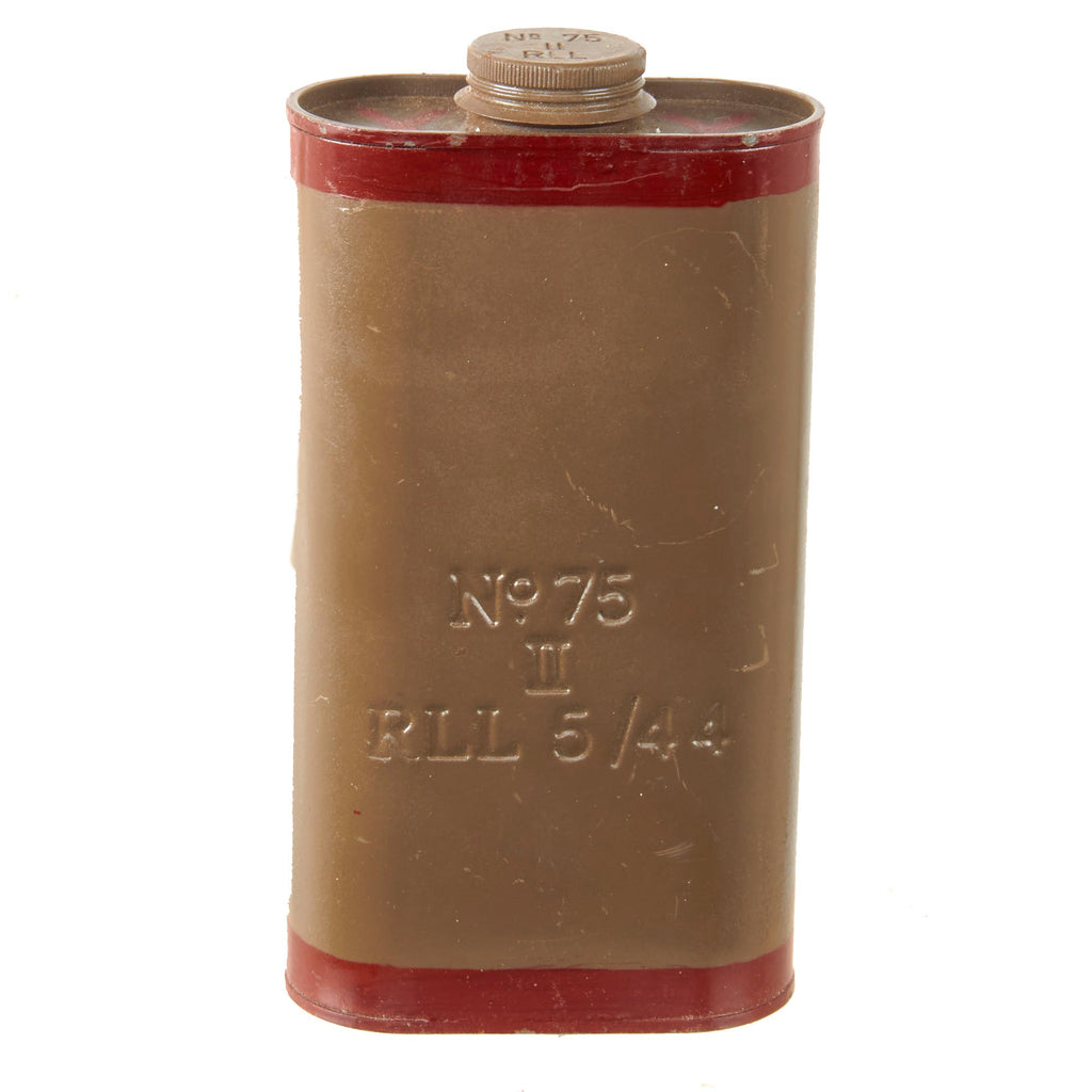 British WWII No. 75 Anti-Tank Hawkins Mine As Used By U.S. Airborne Forces - Inert Original Items
