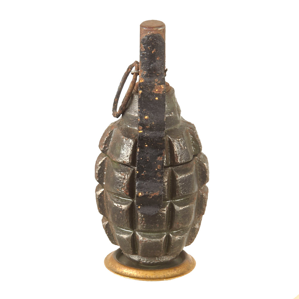 Original WWII Soviet Russian Inert Cut F1 Hand Fragmentation Grenade T ...