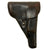 Original German WWII Walther P38 Black Leather Softshell Holster by Gustav Sudbrack of Bielefeld - Pistole 38 Original Items