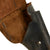 Original German WWII Walther P38 Black Leather Softshell Holster by Gustav Sudbrack of Bielefeld - Pistole 38 Original Items