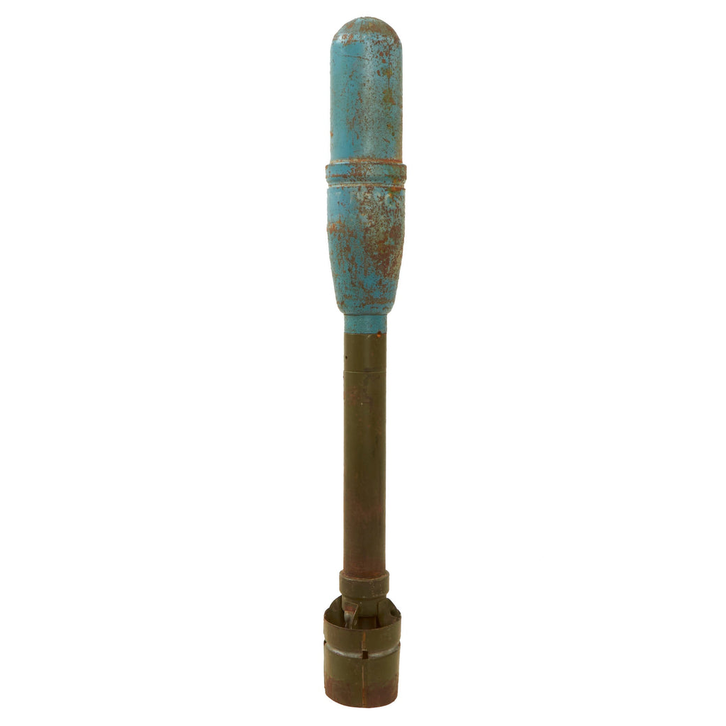 Original U.S. WWII M7A6 Practice Rocket for the M1 and M1A1 2.36 Inch Bazooka Launcher - Inert Original Items