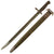 Original U.S. WWI M1917 Enfield Rifle & Trench Gun Bayonet by Remington with Scabbard - Dated 1917 Original Items