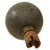 Original French WWI Model 1914 Bracelet Ball Hand Grenade with Fuse & Pull Ring Housing - Inert Original Items