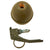 Original U.S. Korean War Vietnam War Rare M26 Lemon Grenade - Inert Original Items