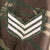 Original Rhodesian Bush War Era Rhodesian Sergeant’s Brushstroke Camouflage Pattern Uniform Set by Paramount Original Items