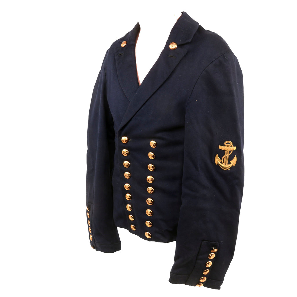 Original German Pre-WWI Imperial Navy Kaiserliche Marine Petty Officer’s Dress Jacket - Monkey Jacket Original Items