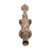 Original 19th Century Bronze Lantaka Swivel Cannon Barrel from the East Indies with Dolphin Ornaments - Circa 1800-1820 Original Items