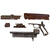 Original German WWII Falaise Pocket Battlefield "Dug Up" Relic MP 40 Inert Submachine Gun Parts Set with Provenance - Maschinenpistole 40 Original Items