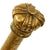 Original English 19th Century Crown Police Brass Truncheon with Ebony Handle Original Items