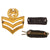 Original Rhodesian Bush War to Modern Era Military Insignia Lot with Collar Tabs, Belt Buckle, & Bullion Cap Badge Original Items