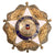 Original Chilean WWII Engraved Orden al Mérito Order of Merit Breast Star Initialed F.B.Z. - Dated 1941 Original Items
