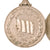 Original Pakistani Cold War Era Army Medal Bar with Five Medals - One Engraved on Rim to Hav Shaki Mohd of 8th Punjab Original Items
