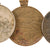 Original Pakistani Cold War Era Army Medal Bar with Five Medals - One Engraved on Rim to Hav Shaki Mohd of 8th Punjab Original Items