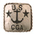 Original U.S. WWII Through Vietnam War Coast Guard Personalized Belt Buckle Lot - Five Total Original Items