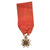 Original French Napoleonic Era Royal and Military Order of St. Louis Knight’s Cross in Reduced Size with Ribbon - Cross Made of Gold Original Items