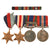 Original Canadian WWII Medal Bar with Ribbon Bar - Unnamed