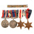 Original Canadian WWII Medal Bar with Ribbon Bar - Unnamed