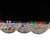 Original Canadian WWII & Korean War Named Veteran’s Medal Bar - 8 Medals Total