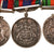 Original Canadian WWII & Korean War Medal Bar with Five Medals - Named Original Items