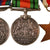 Original Canadian WWII & Korean War Medal Bar with Five Medals - Named Original Items