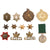 Original Canadian WWI Era Governor General’s Foot Guards Medal & Insignia Lot with Rim-Engraved Colonial Auxiliary Forces Long Service Medal and Badges