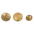Original Canadian Governor General’s Fort Henry Guard Insignia Lot with Chevrons, Cap Badge, & Buttons Original Items