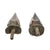 Original Canadian North-West Rebellion North West Mounted Police Dug Relics from Site of Rebellion with Belt Buckle, Buttons, and Spikes - 11 Pieces Total Original Items