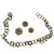 Original Canadian North-West Rebellion North West Mounted Police Dug Relics from Site of Rebellion with Belt Buckle, Buttons, and Spikes - 11 Pieces Total Original Items