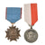 Original Polish WWI & Cold War Era Polish-American Veterans Association SWAP Commemorative Medals & Crosses with Józef Piłsudski Medal - Lot of 5
