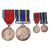 Original Canadian Pre-WWII Engraved Medal Bar & Mini-Bar with King George V Royal Canadian Mounted Police Long Service Medal & Silver Jubilee Medal - Assistant Commissioner Percy R. Forde