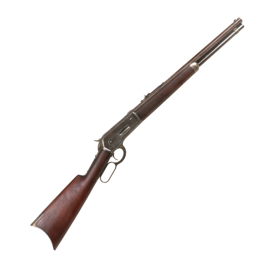 Original U.S. Winchester Model 1886 .38-56 Lever Action Rifle with 20" Octagonal Barrel Made in 1893 - Serial 81701 Original Items