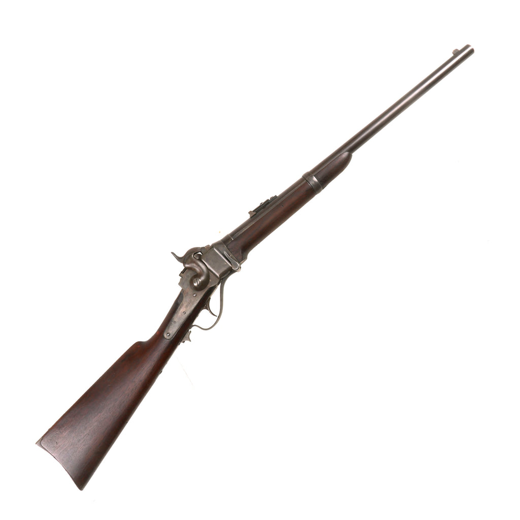 Original U.S. Civil War Sharps New Model 1859 Saddle-Ring Carbine Converted to .50-70 Govt. in Excellent Condition - Serial 47243