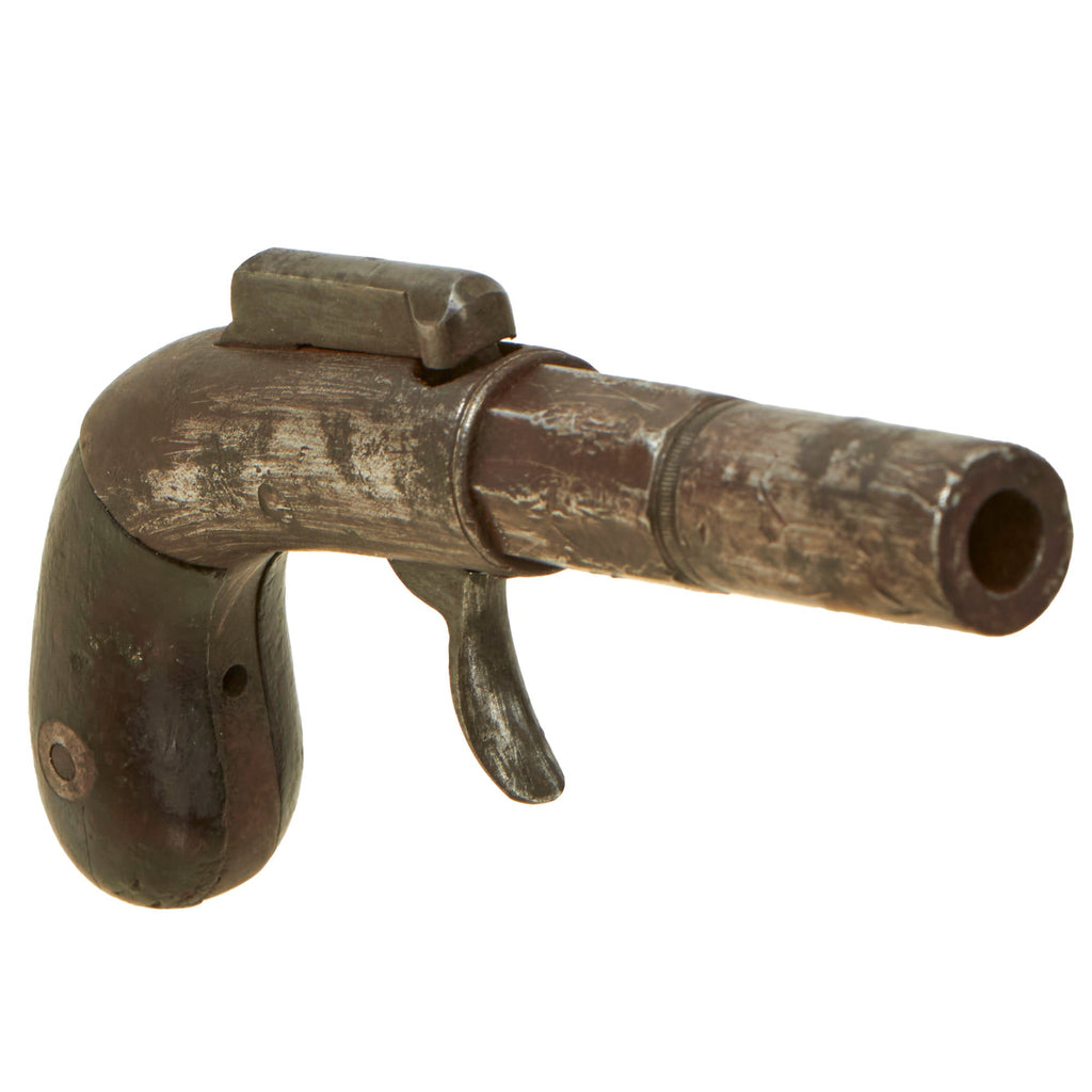 Original U.S. Allen's 1845 Patent Single Shot Percussion Boot Pistol circa 1850 - Matching Serial 527 Original Items