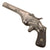Original U.S. Nickel Plated Hammond “Bulldog” .44 Rimfire Pocket Pistol by Connecticut Arms & Mfg. Co., “BULL-DOZER” Marked, Serial No. 3326, Circa 1866