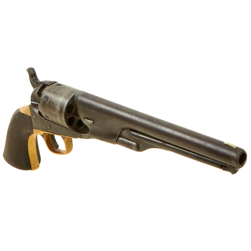 Original U.S. Civil War Colt Model 1861 Navy .36cal Percussion Revolver made in 1862 - Serial No. 7493 Original Items