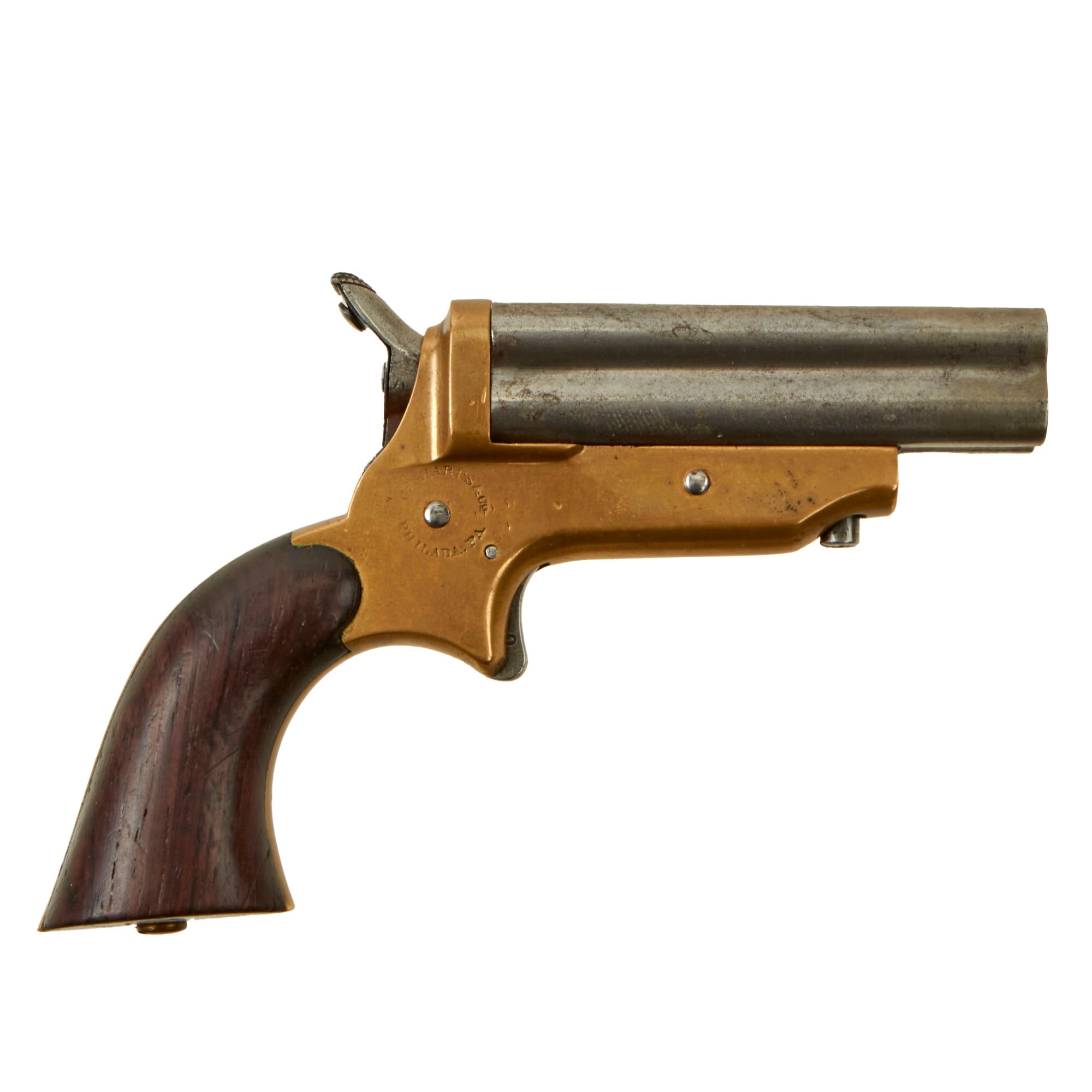 Original U.S. 19th Century Sharps Model 2C .30 Rimfire 4 Barrel Brass ...