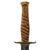 Original U.S. WWII Soldier Modified Case XX Knife with 1944 on Crossguard and Custom Leather Scabbard Original Items