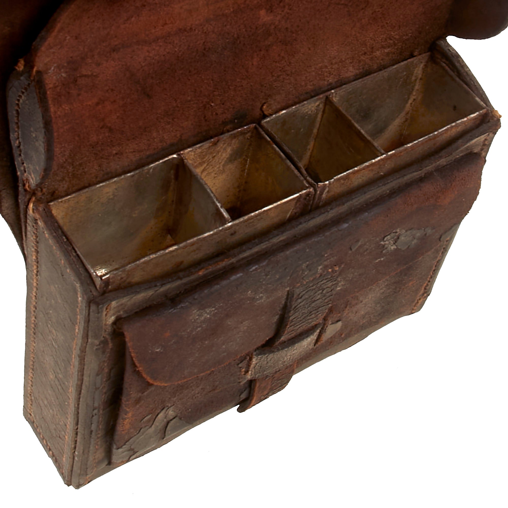 Original U.S. Civil War M1864 .58 Caliber Cartridge Box and Matching T ...