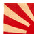 Original Japan WWII Imperial Japanese Army Small Rising Sun War Flag Attached to Card Paper - 9" x 11 1/2" Original Items