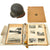 Original German WWII Luftwaffe Police Inspector Major Rudolf Bindner Large Document and Photo Research Grouping with Luftwaffe Police Helmet Original Items