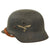 Original German WWII Luftwaffe Police Inspector Major Rudolf Bindner Large Document and Photo Research Grouping with Luftwaffe Police Helmet Original Items
