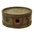 Original U.S. War of 1812 Era Wooden & Iron Band Drum Canteen with Initials & Markings Original Items