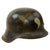 Original WWII USGI Captured 29th Infantry Division Personalized Souvenir Painted German M42 Steel Helmet - Stamped NS64 Original Items