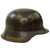 Original WWII USGI Captured 29th Infantry Division Personalized Souvenir Painted German M42 Steel Helmet - Stamped NS64 Original Items