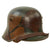 Original Imperial German WWI Panel Camouflage M16 Stahlhelm Helmet with Liner & Chinstrap - Stamped K 64 Original Items