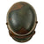 Original Imperial German WWI Panel Camouflage M16 Stahlhelm Helmet with Liner & Chinstrap - Stamped K 64 Original Items