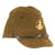 Original Japanese WWII Naval Landing Forces Officer’s Wool Forage Cap with Brass SNLF Badge & Chinstrap Original Items