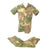 Original Rhodesian Bush War Era Rhodesian Sergeant’s Brushstroke Camouflage Pattern Uniform Set - 35cm Shirt Original Items