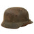 Original German WWII Heer Army M35 Single Decal Steel Helmet with 56cm Liner & Torn Chinstrap - Q64 Original Items